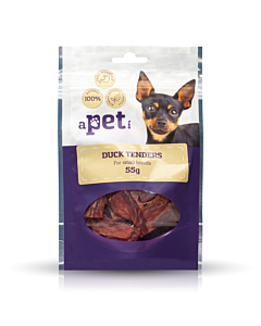 Apeti koera maius väike tõug pardilihalõigud 55g