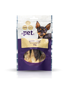 Apeti koera maius väike tõug lambalihaga küülikukõrvad 55g
