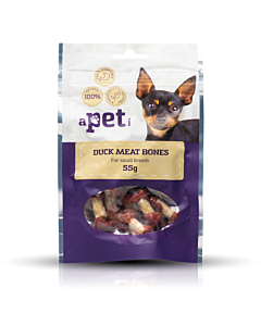 Apeti koera maius väike tõug pardilihakondid 55g