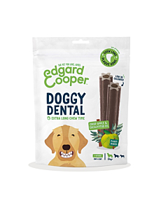 Edgard cooper koera maius dental suur tõug õun/eukalüpt 240g n7