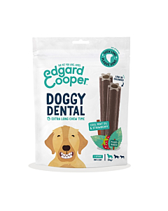 Edgard cooper koera maius dental suur tõug maasikas/piparmünt 240g n7
