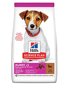 Hills kutsika täissööt small&mini lammas/riis 1,5kg
