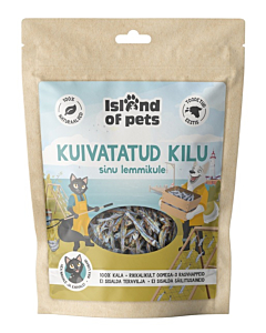 Island of pets maius kuivatatud kilu 80g