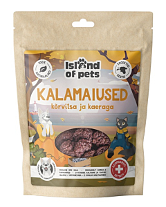 Island of pets kalamaius kõrvitsa ja kaeraga 80g