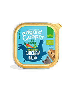 Edgard cooper kutsika konserv organic kana/kala 100g
