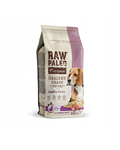 Raw paleo koera täissööt healthy grain lammas/oder 10kg