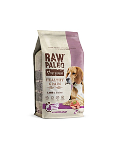 Raw paleo koera täissööt healthy grain lammas/oder 2kg