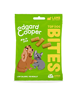 Edgard cooper koera maius bite lammas/kalkun suur tõug 50g