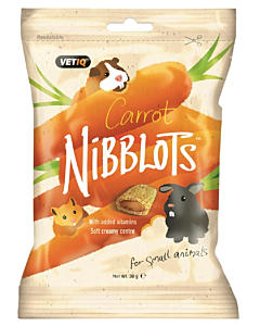 Vetiq väikelooma maius nibblots carrot 30g