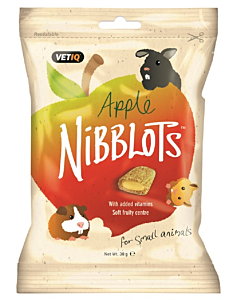 Vetiq väikelooma maius nibblots apple 30g