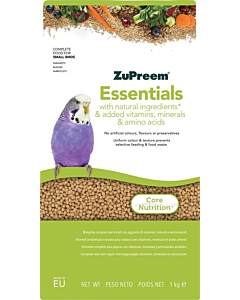 Zupreem lindude täissööt essentials small birds 1kg