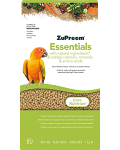 Zupreem lindude täissööt essentials medium birds 1kg