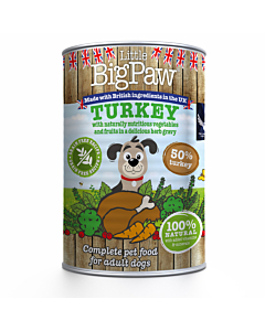Little bigpaw koera konserv kalkun/köögiviljad 390g n1