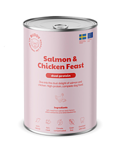 Buddy koera konserv lõhe/kana 400g