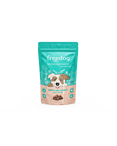 Freedog koera maius semi-moist kalkun/porgand 100g