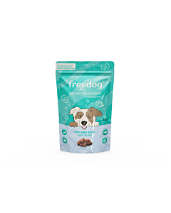 Freedog koera maius semi-moist kala/lehtkapsas 100g