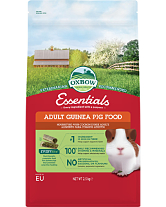 Oxbow essentials täiskasvanud merisea täissööt 2.5kg