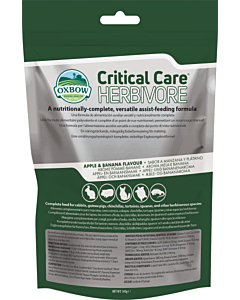 Oxbow critical care herbivooride täiendsööt õun & banaan 141g