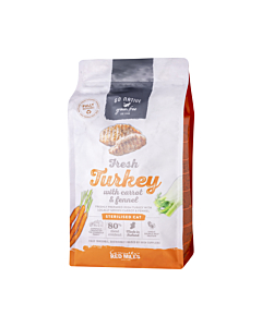 Go native kassi täissööt kalkun/porgand/apteegitill 300g