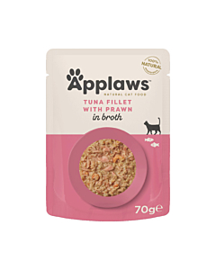 Applaws kassi einekotike kastmes tuunikala/krevett 70g n1