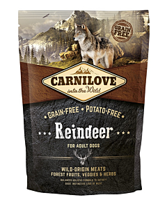 Carnilove Reindeer for Adult koeratoit 1,5 kg