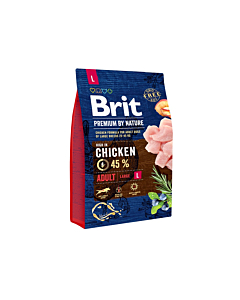 Brit Premium by Nature Adult L koeratoit 3 kg