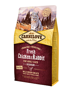 Carnilove Fresh Chicken & Rabbit for Adult kassitoit 2 kg