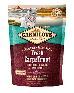 Carnilove Fresh Carp & Trout for Sterilised kassitoit 400g