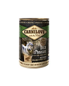 Carnilove Duck & Pheasant konserv koertele 400g