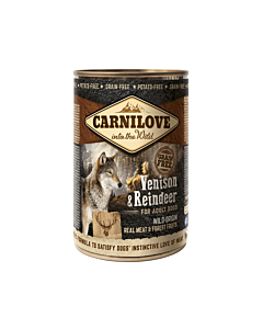 Carnilove Venison & Reindeer konserv koertele 400g