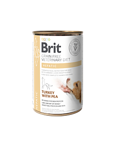 Brit Veterinary Diet Hepatic konserv koertele 400g