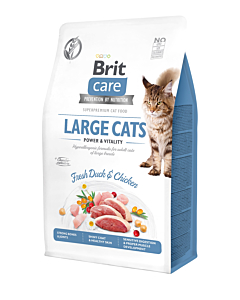 Brit Care Cat Grain-Free Large Cats Power Vitality kassitoit 0,4 kg