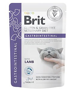 Brit Veterinary Diet Gastrointestinal märgtoit kassidele 85g